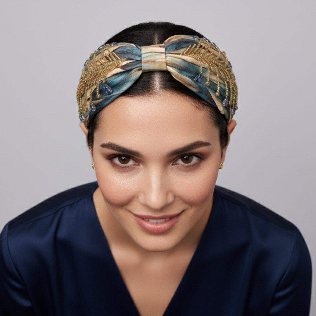 Diadema Blue Paradise | Ana Lince