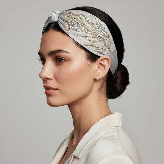 Diadema Bright Silver | Ana Lince