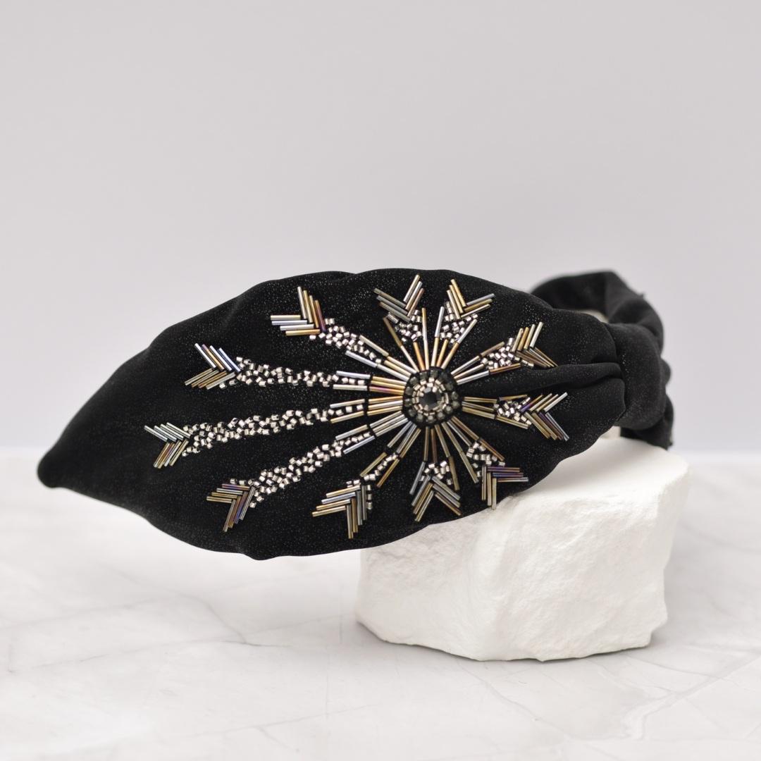 Diadema Estrella Negra | Ana Lince