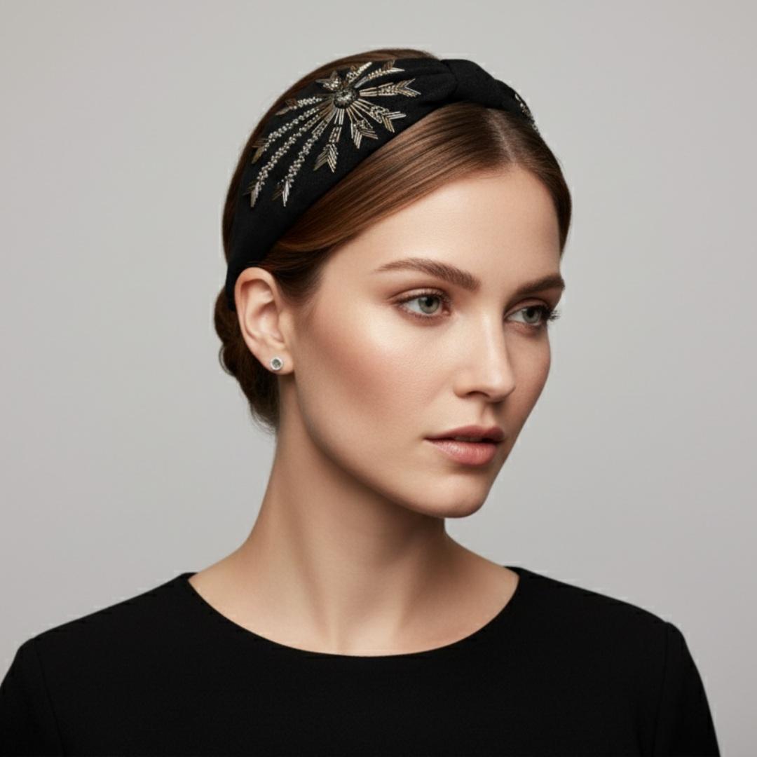 Diadema Estrella Negra | Ana Lince