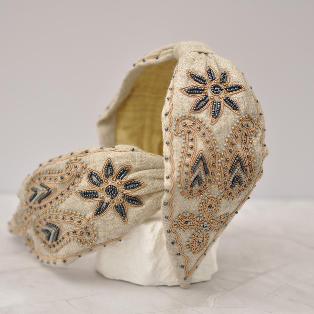 Diadema Flor de Arena | Ana Lince