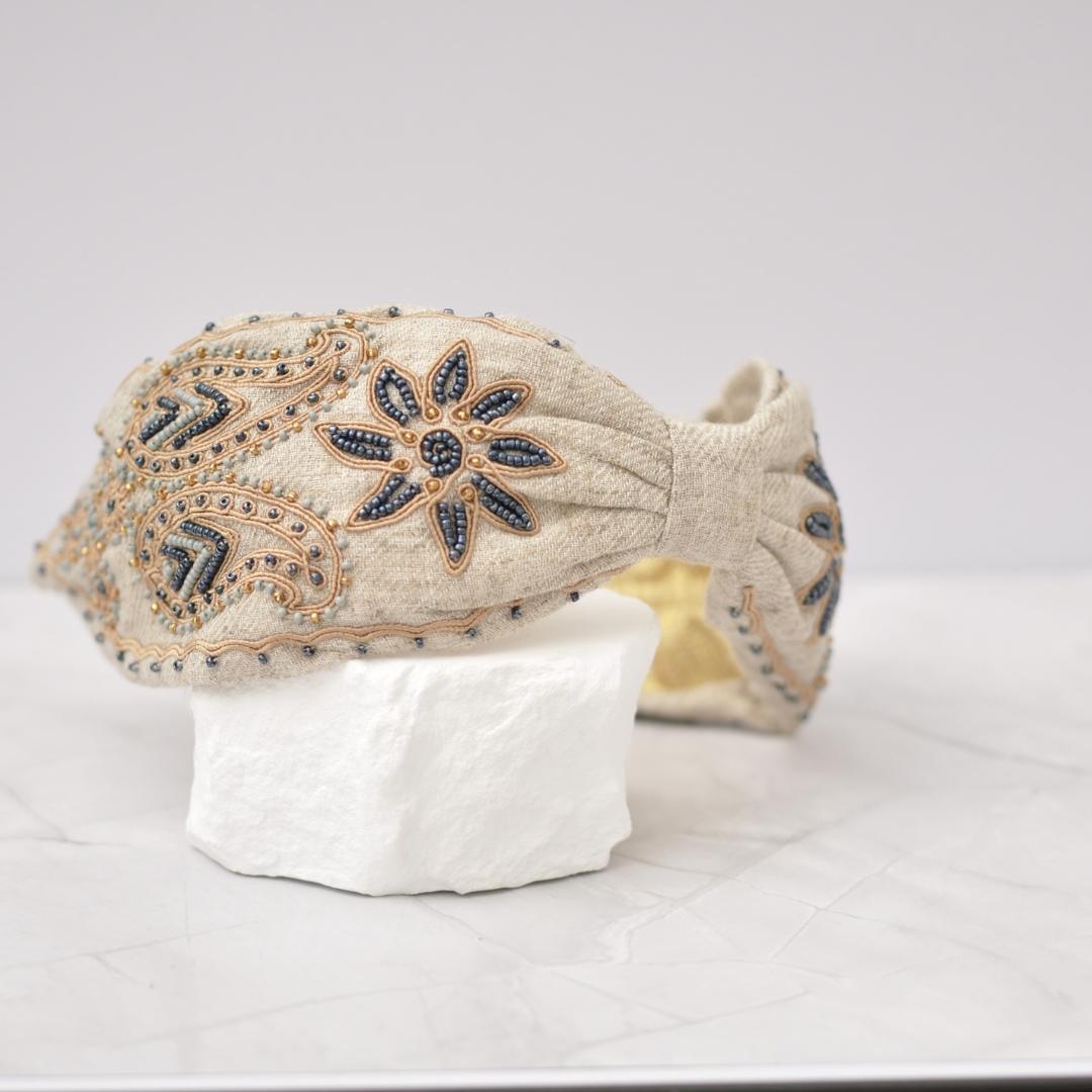 Diadema Flor de Arena | Ana Lince