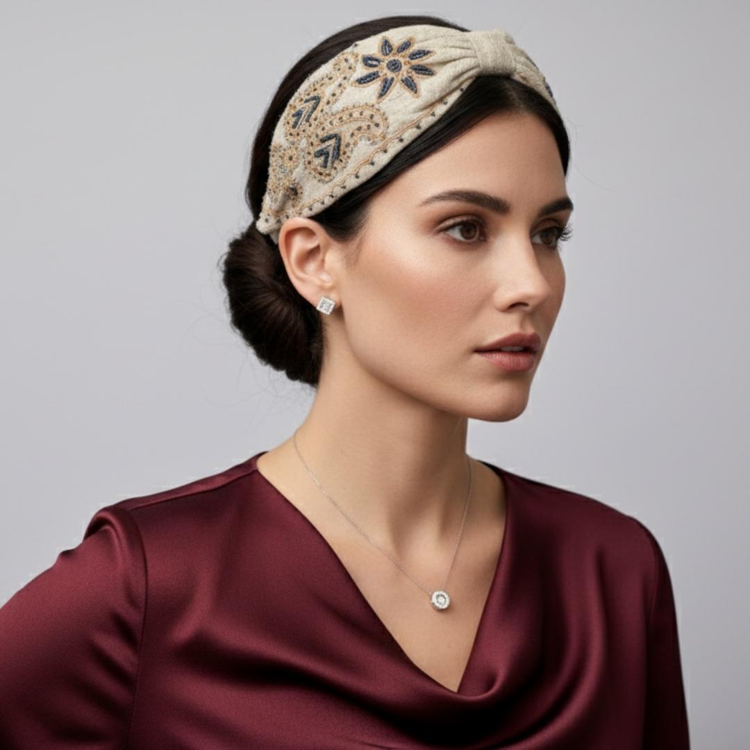 Diadema Flor de Arena | Ana Lince