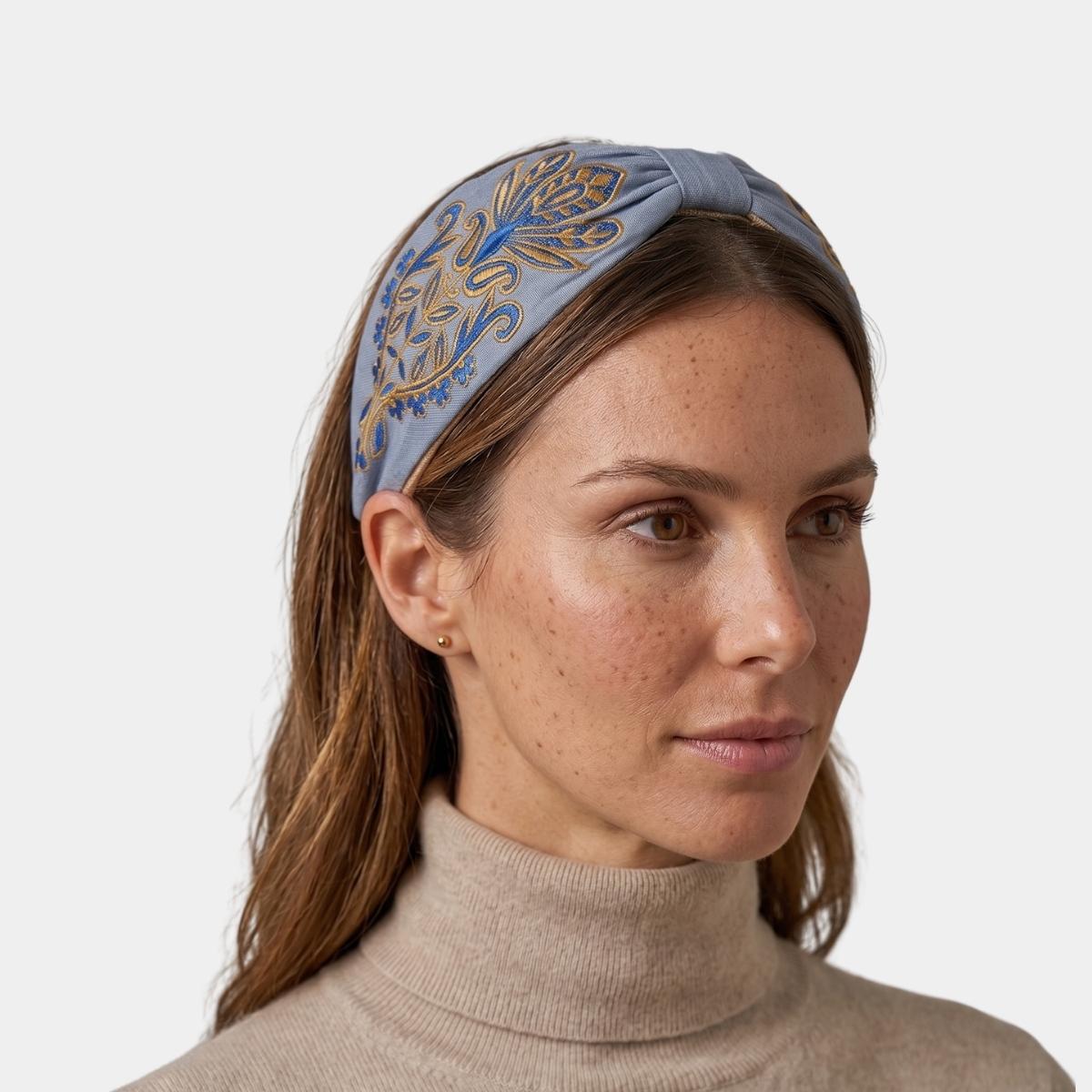 Diadema Jardin Azul | Ana Lince