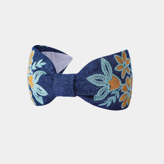 Diadema Margaritas Denim | Ana Lince