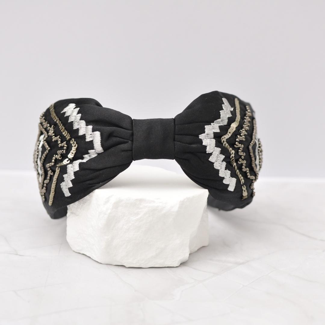 Diadema Noir Etnica | Ana Lince