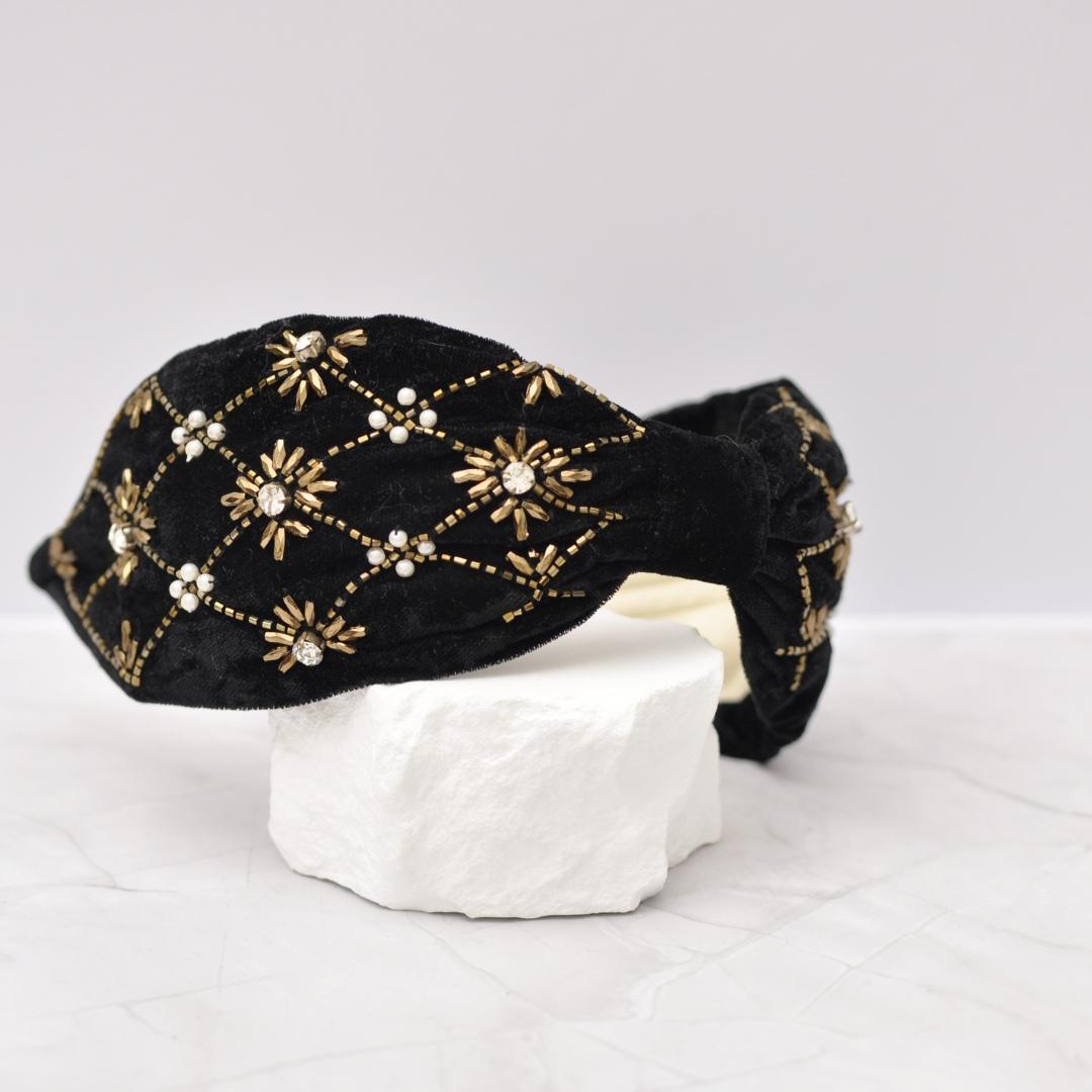 Diadema Noir Royale | Ana Lince