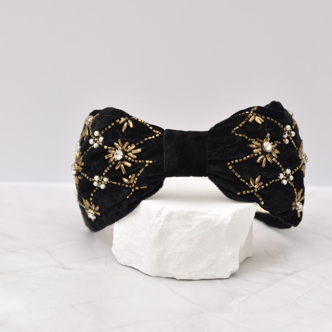 Diadema Noir Royale | Ana Lince