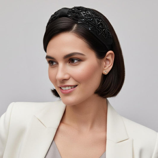 Diadema Obsidiana | Ana Lince