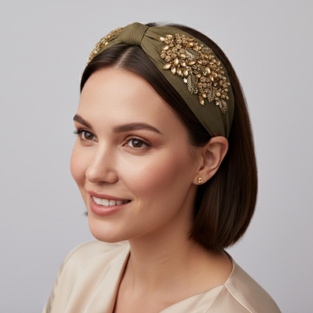 Diadema Olica Dorada | Ana Lince