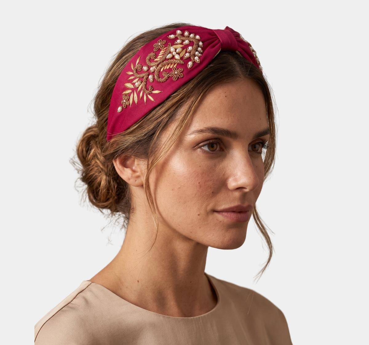 Diadema Rubí Imperial | Ana Lince