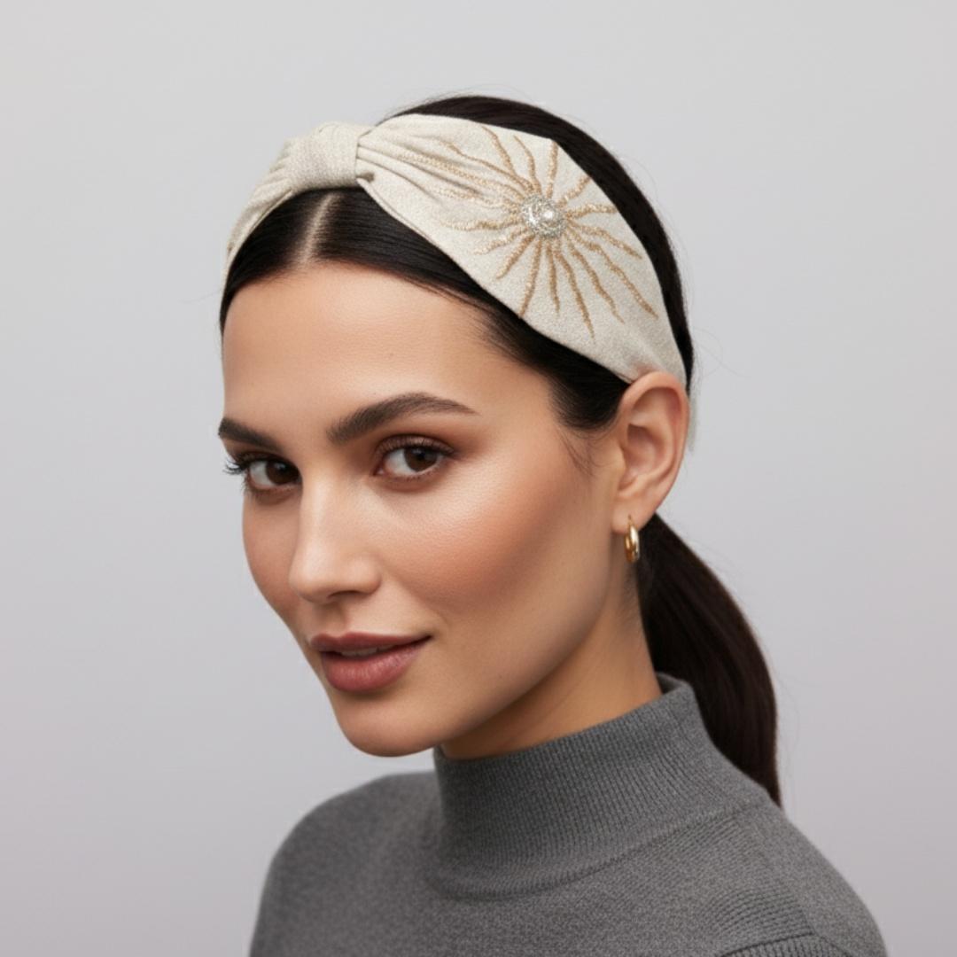 Diadema Sol Dorado | Ana Lince
