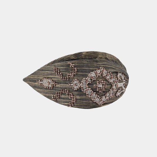 Diadema Tribal Gris Ahumado | Ana Lince