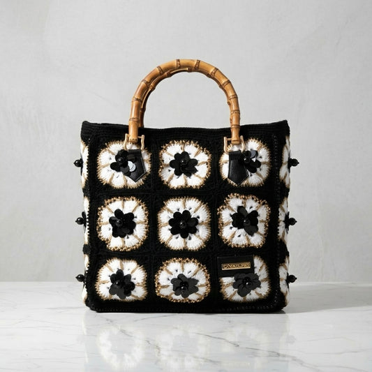 Bolso Lola Crochet Black