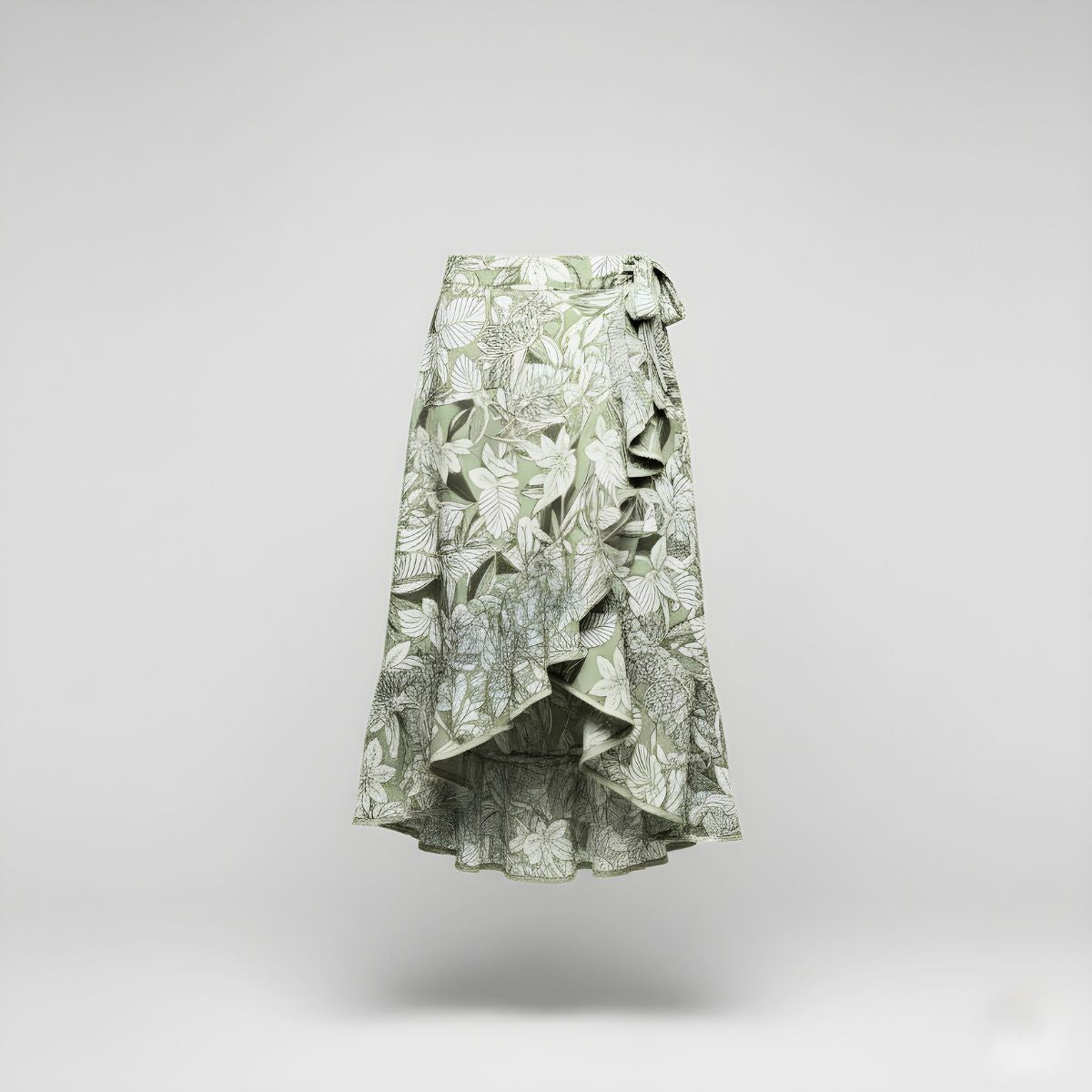 Falda Cruzada Lino | Ana Lince