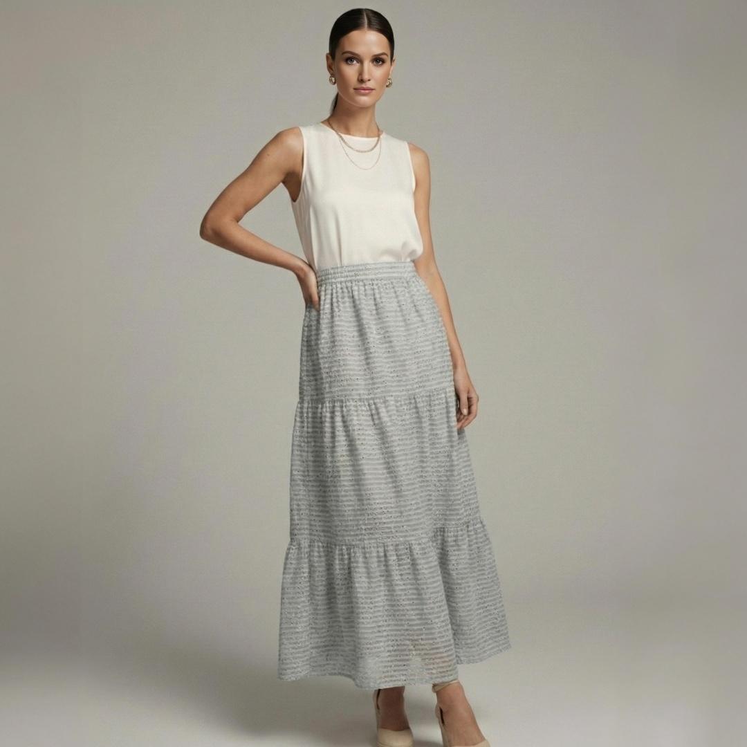 Falda Maxi Atenas | Ana Lince