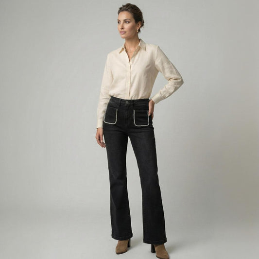 Jean Negro Pearl Edition | Ana Lince