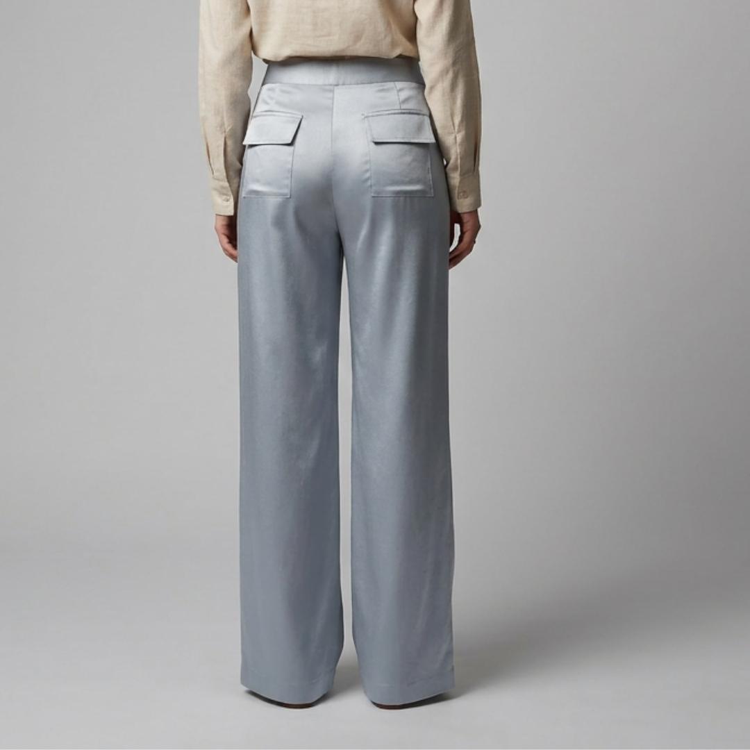 Pantalon Elysian Azul | Ana Lincce