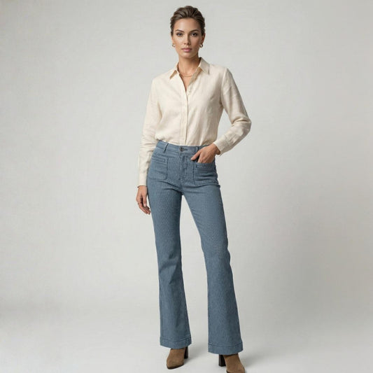 Pantalón Rayas Newport | Ana Lince
