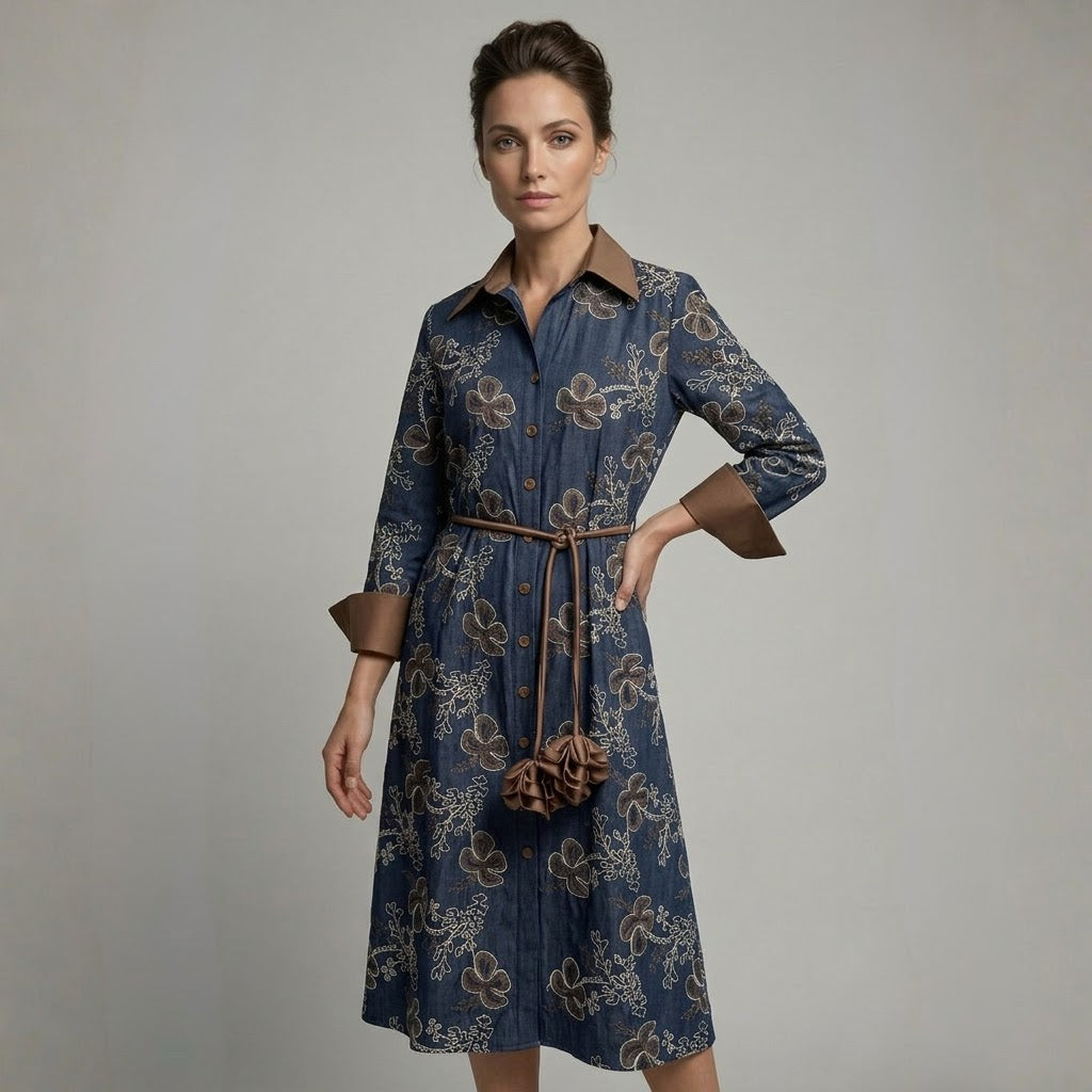 Vestido Denim Amelia | Ana Lince
