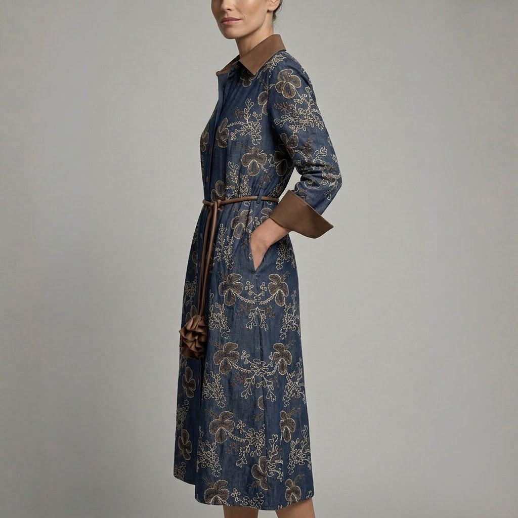 Vestido Denim Amelia | Ana Lince
