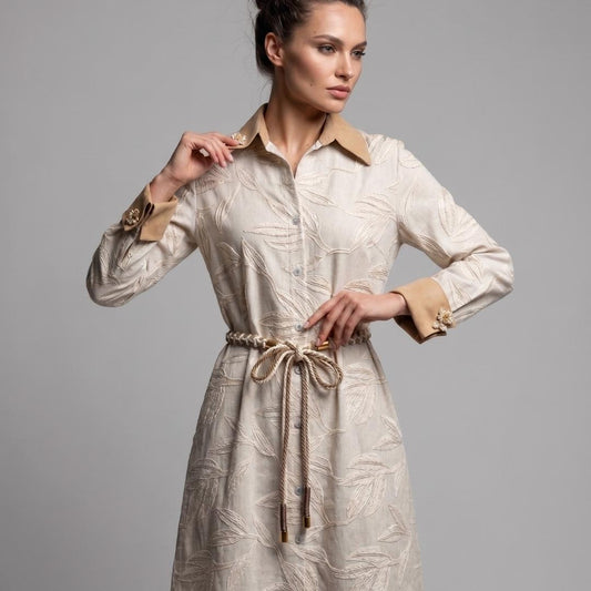 Vestido Lino Brisa de Otoño | Ana Lince