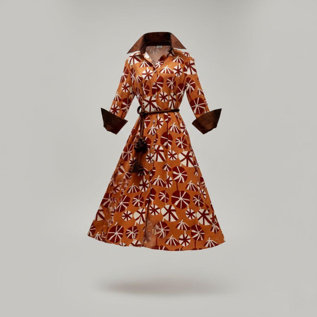 Vestido Lino Terra Serena | Ana Lince