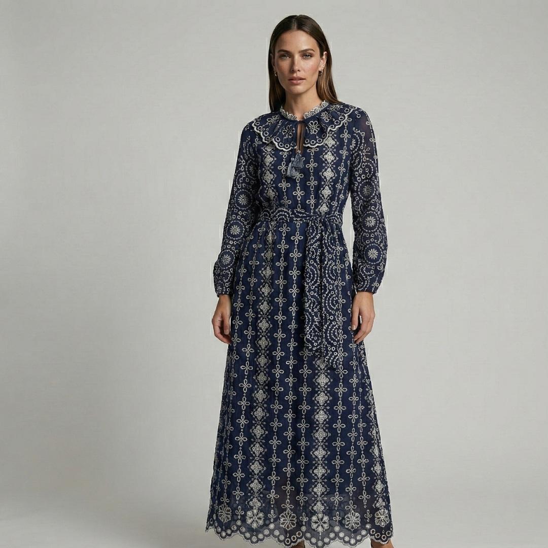 Vestido Marrakech Bordado | Ana Lince