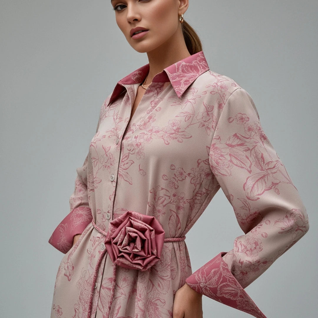 Vestido Rosa Venezia | Ana Lince