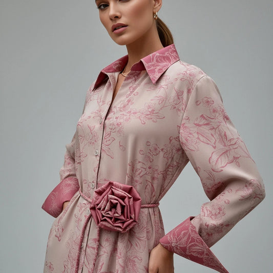 Vestido Rosa Venezia | Ana Lince