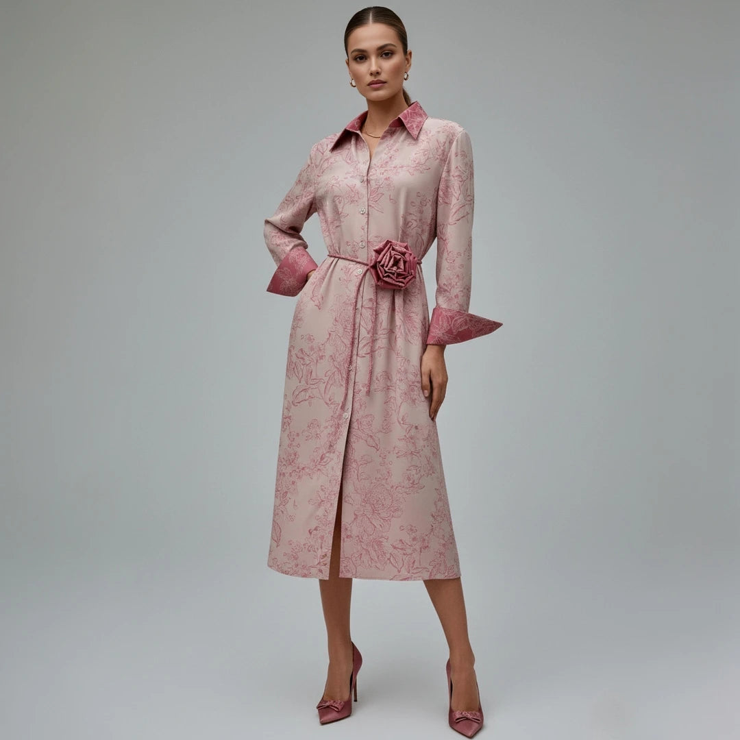 Vestido Rosa Venezia | Ana Lince