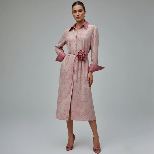 Vestido Rosa Venezia | Ana Lince