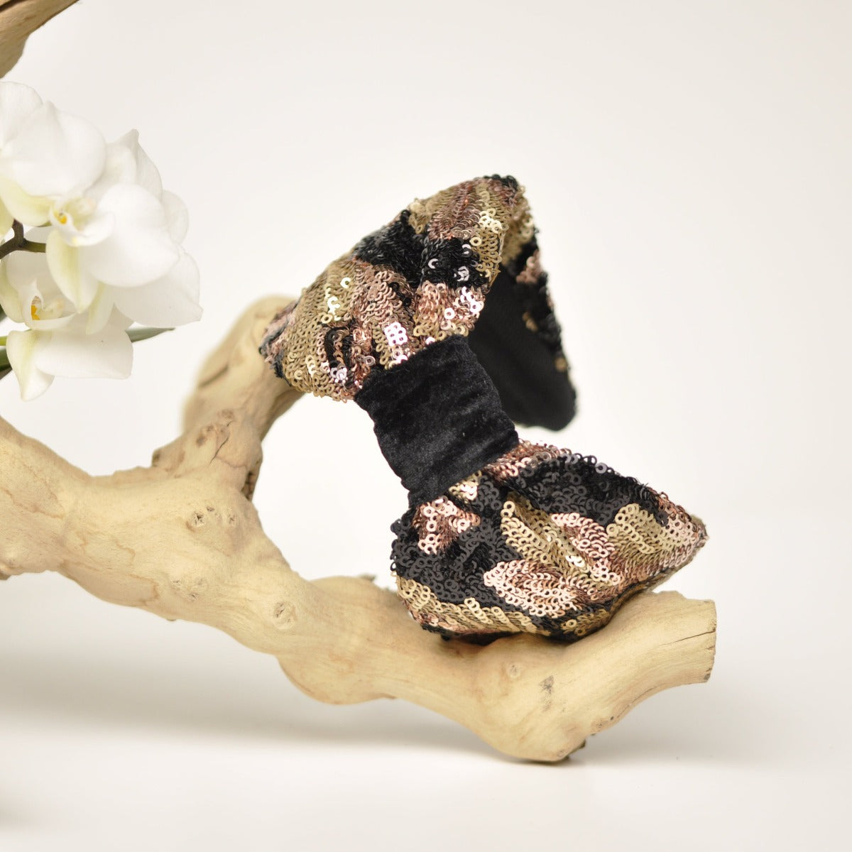 Diadema Spring Gold Sequin - Ana Lince Accesorios - Accesorios para Mujer - Atemporales & Sostenibles