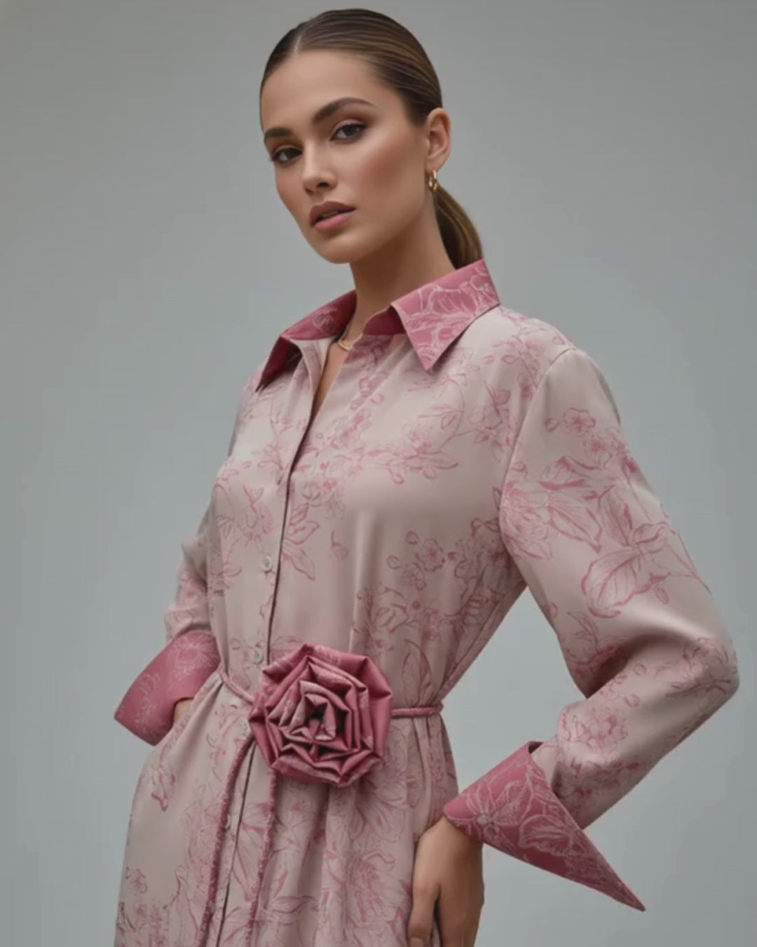 Vestido Rosa Venezia | Ana Lince